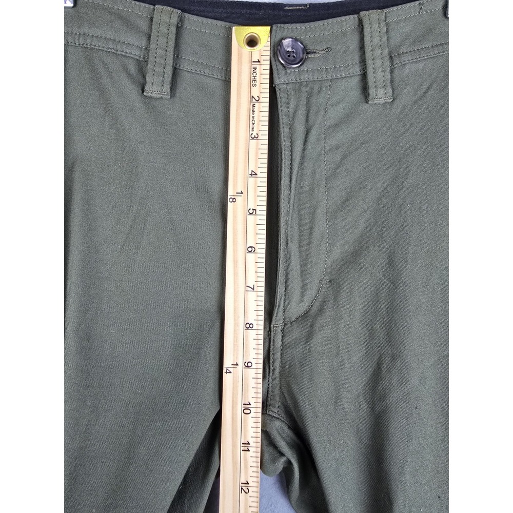 Prana Pants Men 33x34 Green Zion Slim Fit Outdoor Hiking Gorpcore - Picture 5 of 7